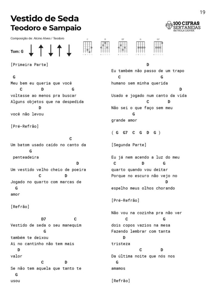 25 cifras simplificadas de música sertaneja para tocar hoje